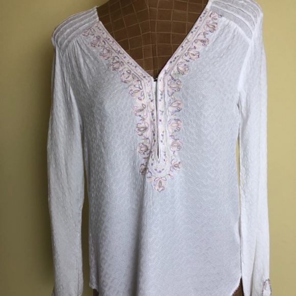 NWOT Boho embroidered top - Picture 13 of 16